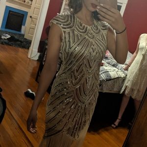 Flapper style dress